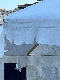 parasol déchire