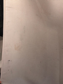 Rideau de douche immonde
