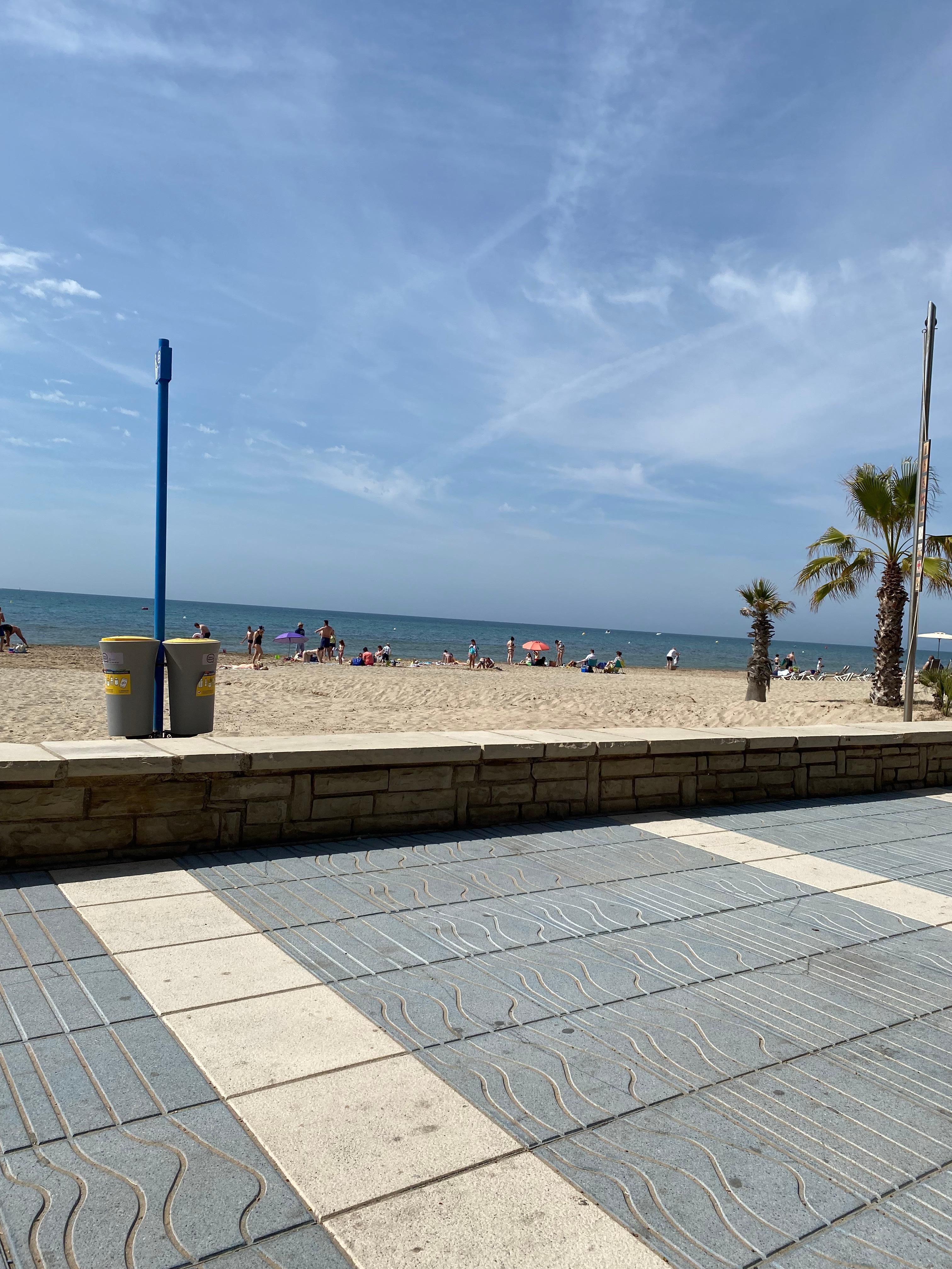 Promenade côté plage 