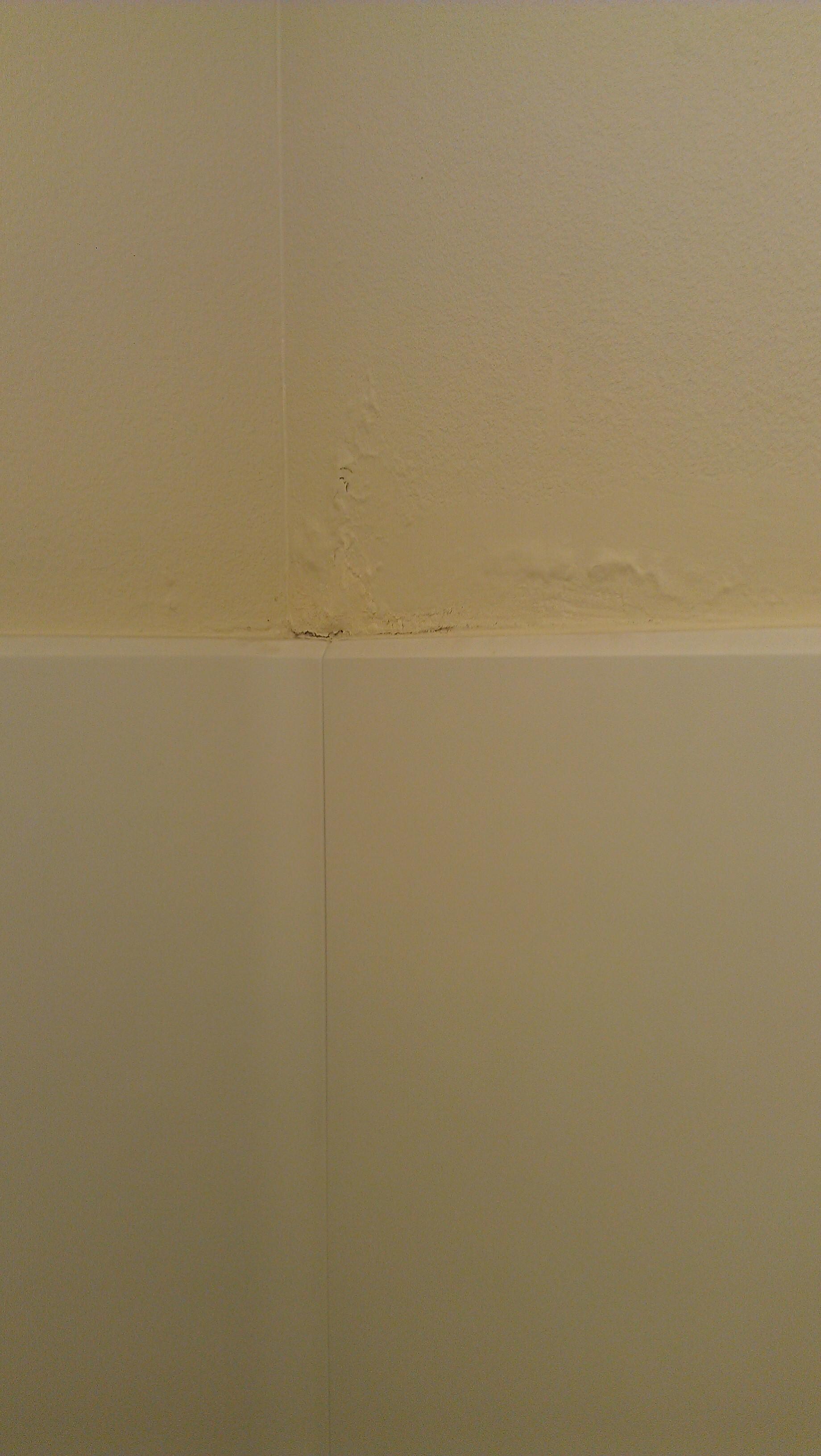 pealing paint.