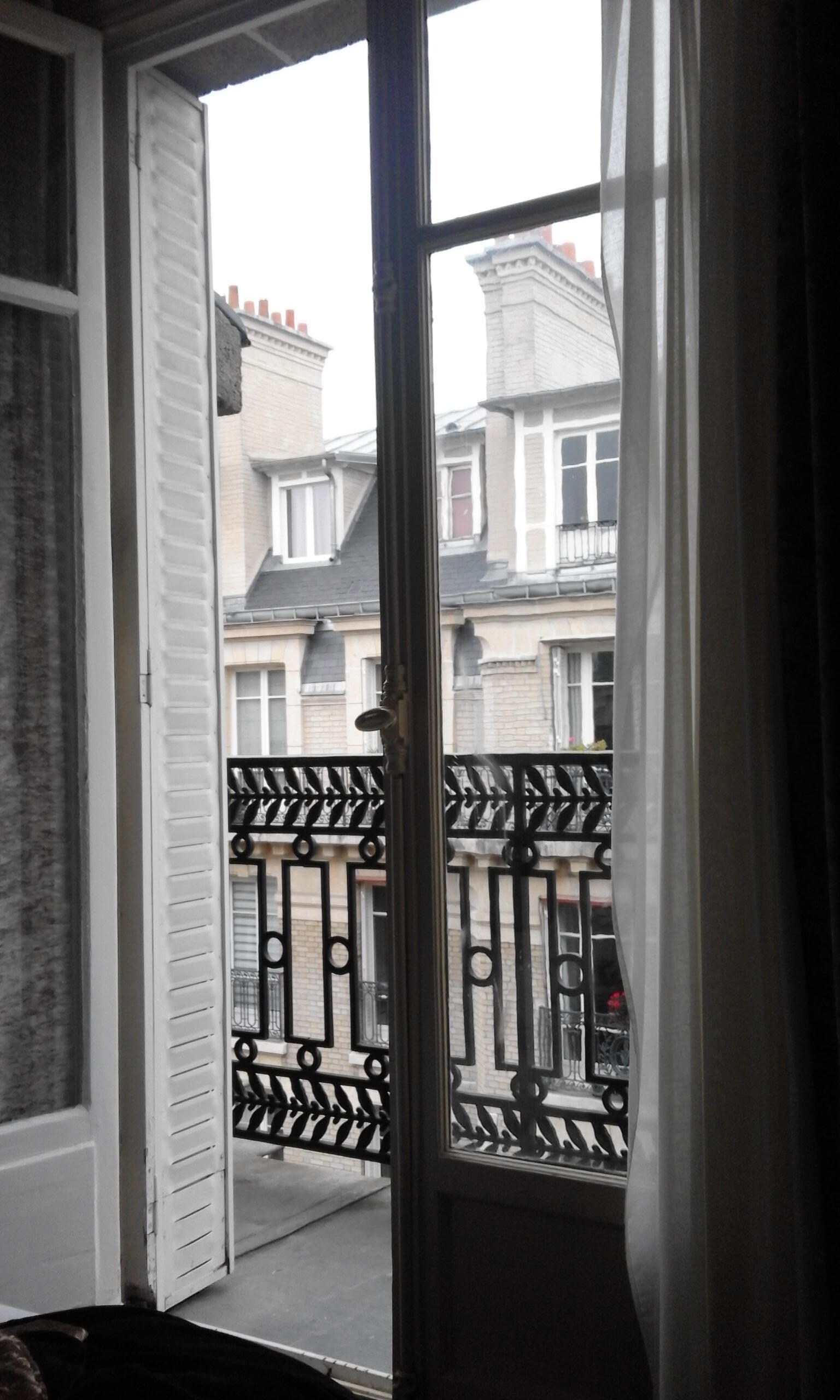 View day window and balcony