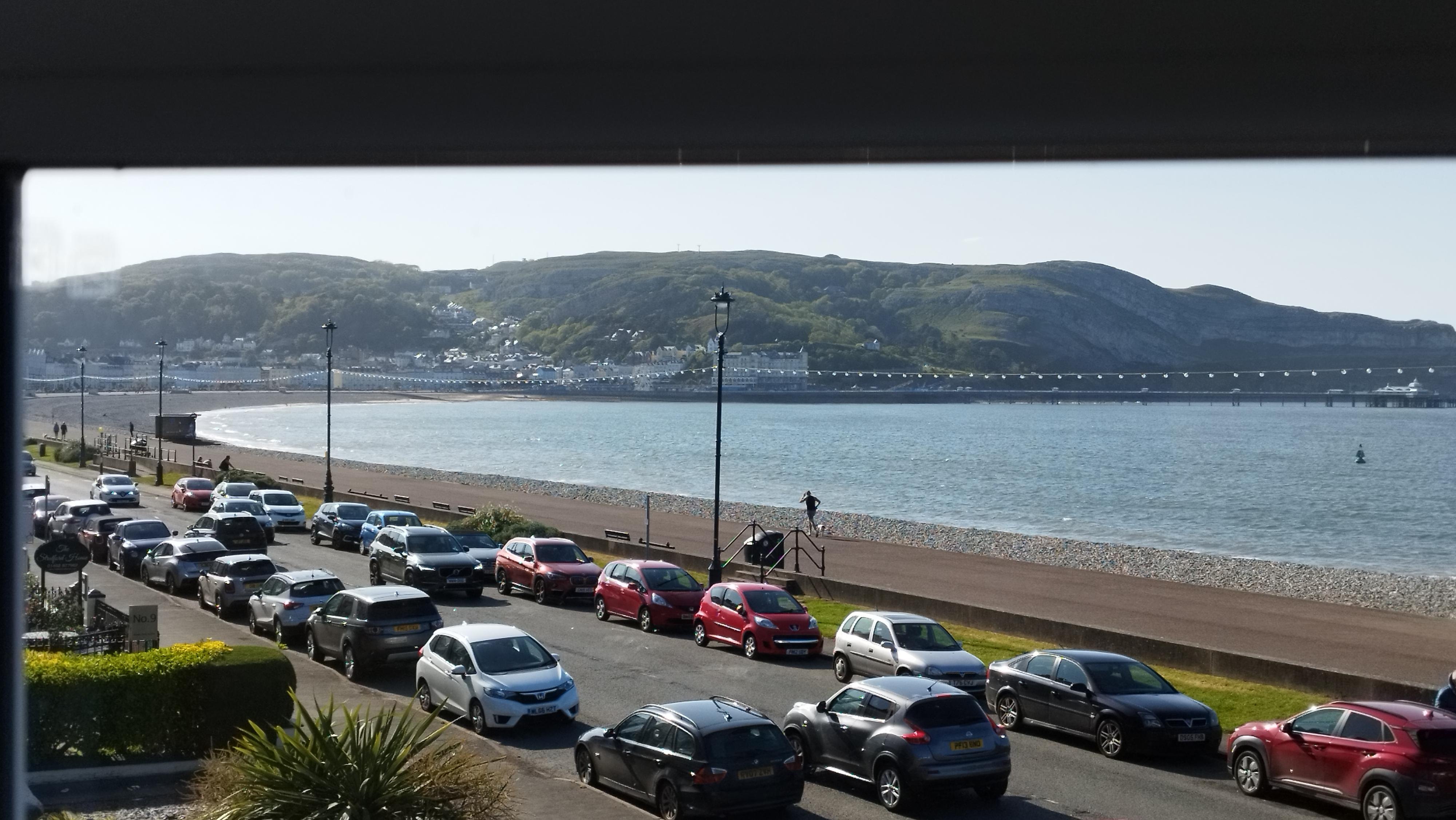 View across to the Great Orme