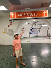 Underground shops just down street