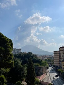 View from my room to Mt.Vesuvio
