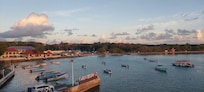 View from the
balcony