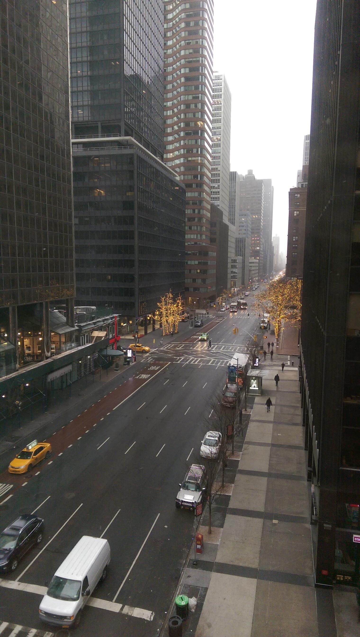 3rd Ave view from Fifty NYC