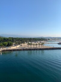 Udsigt fra vores værelse