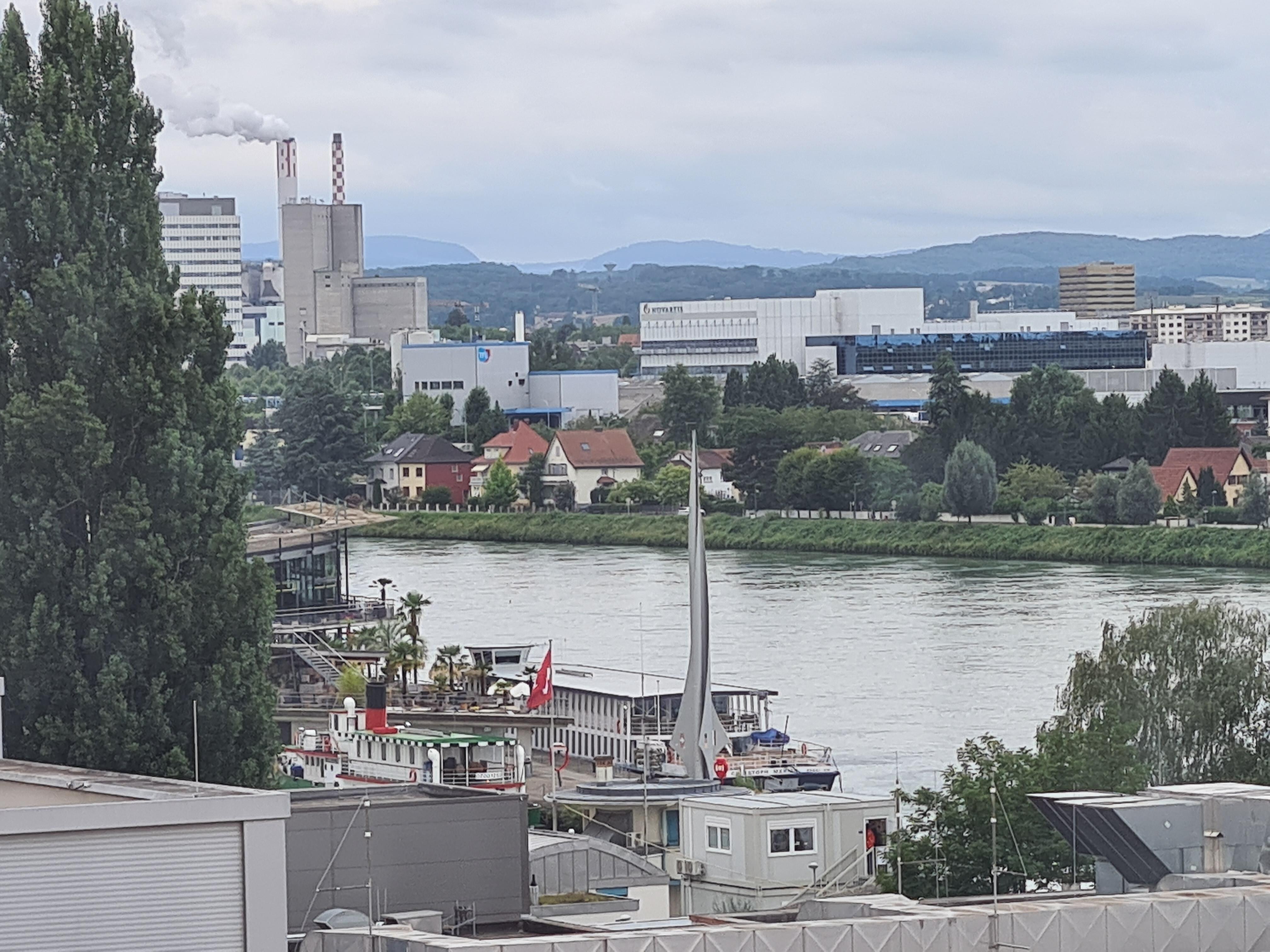 Uitzicht vanuit onze kamer