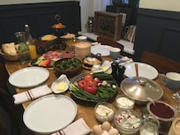 Nydelig og innbydende frokost