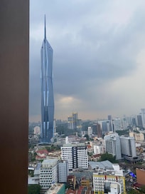Nice view of the Merdeka 118 from the room