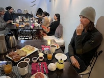 Breakfast spread