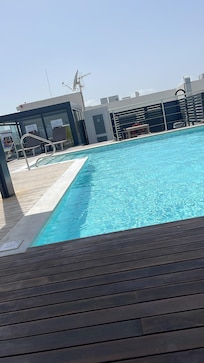Rooftop pool