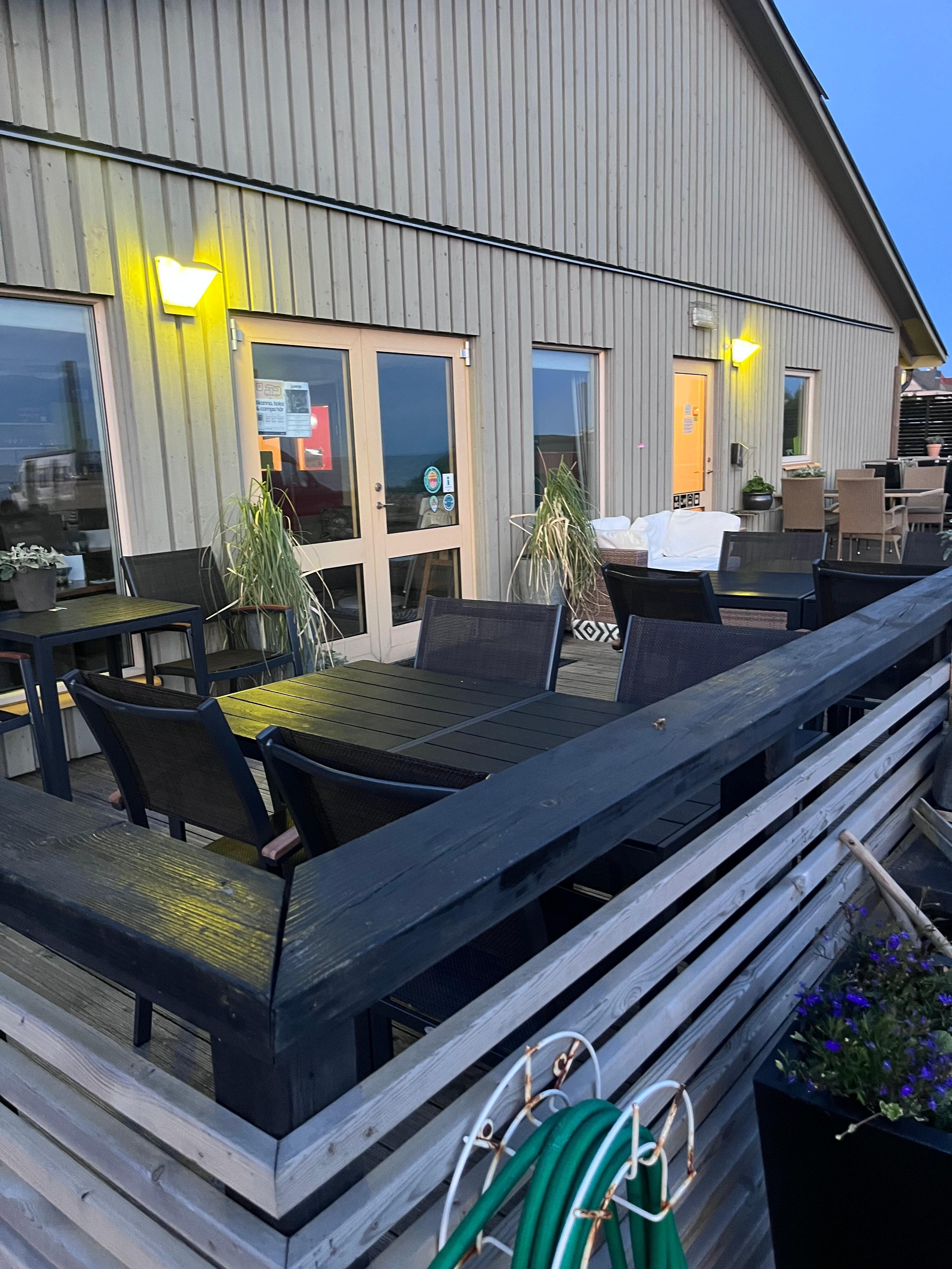 Kväll på terrassen 
