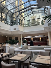 Dining area in hotel