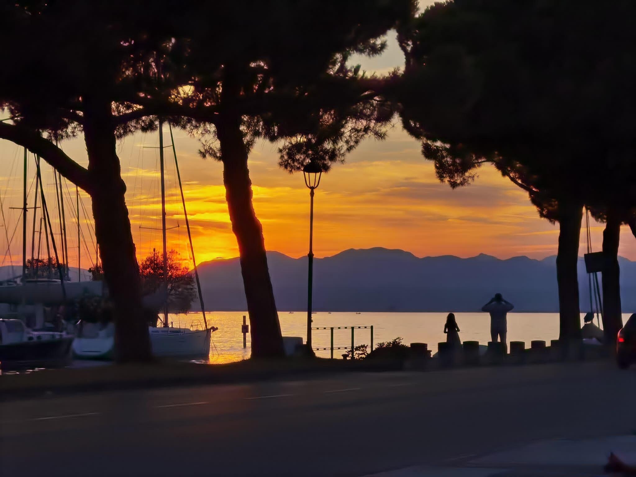 Tramonto sul Garda 