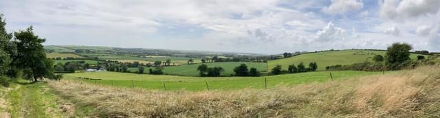 view at the end of the fairy trail