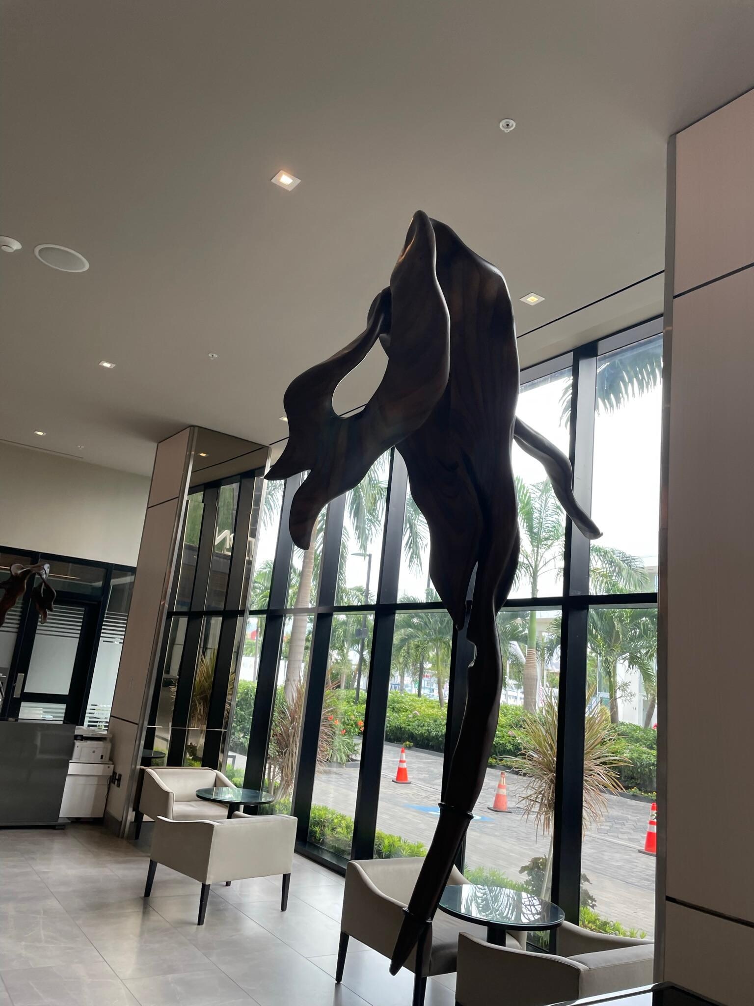 Beautiful lobby art