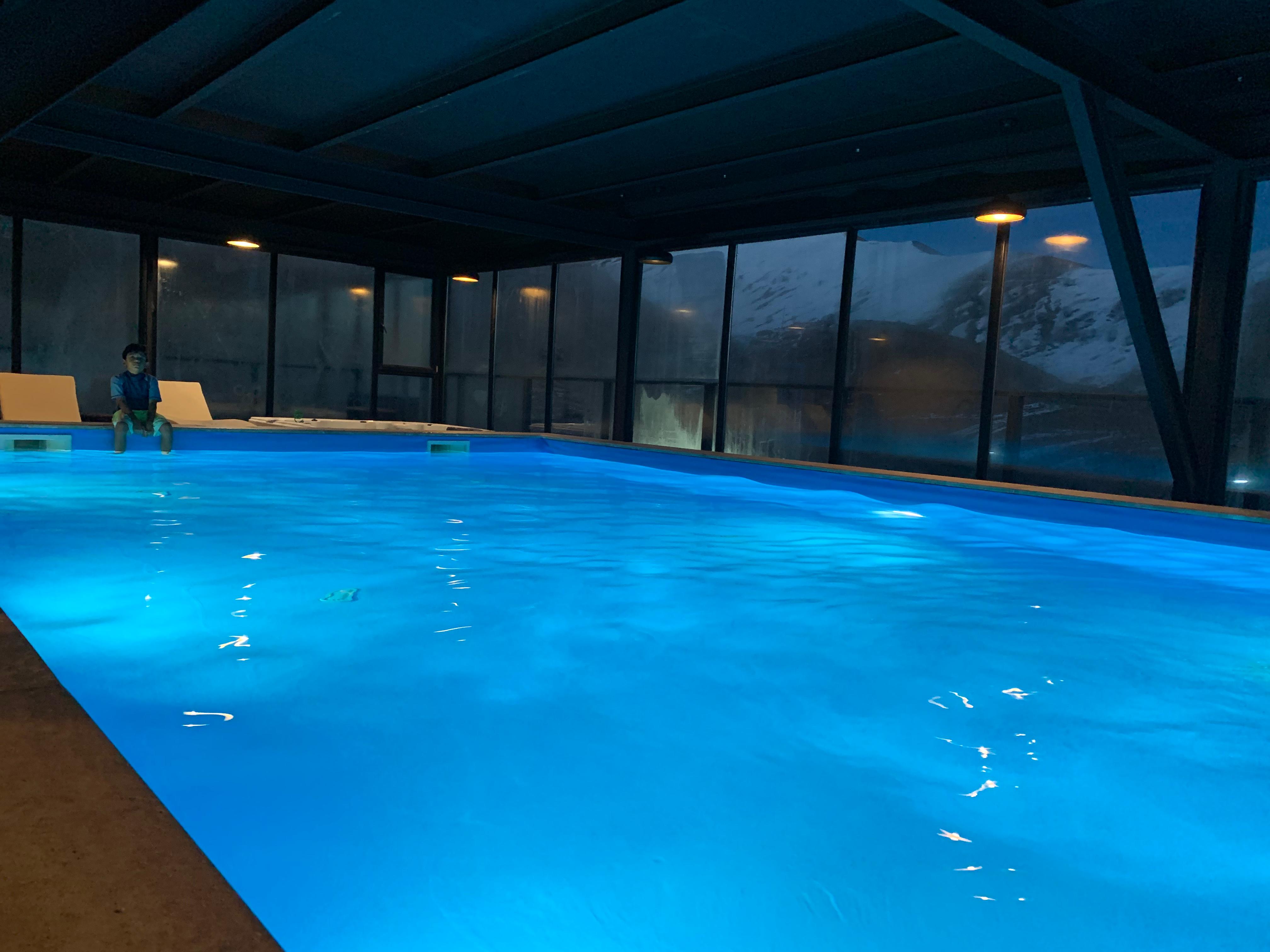 Indoor heated pool