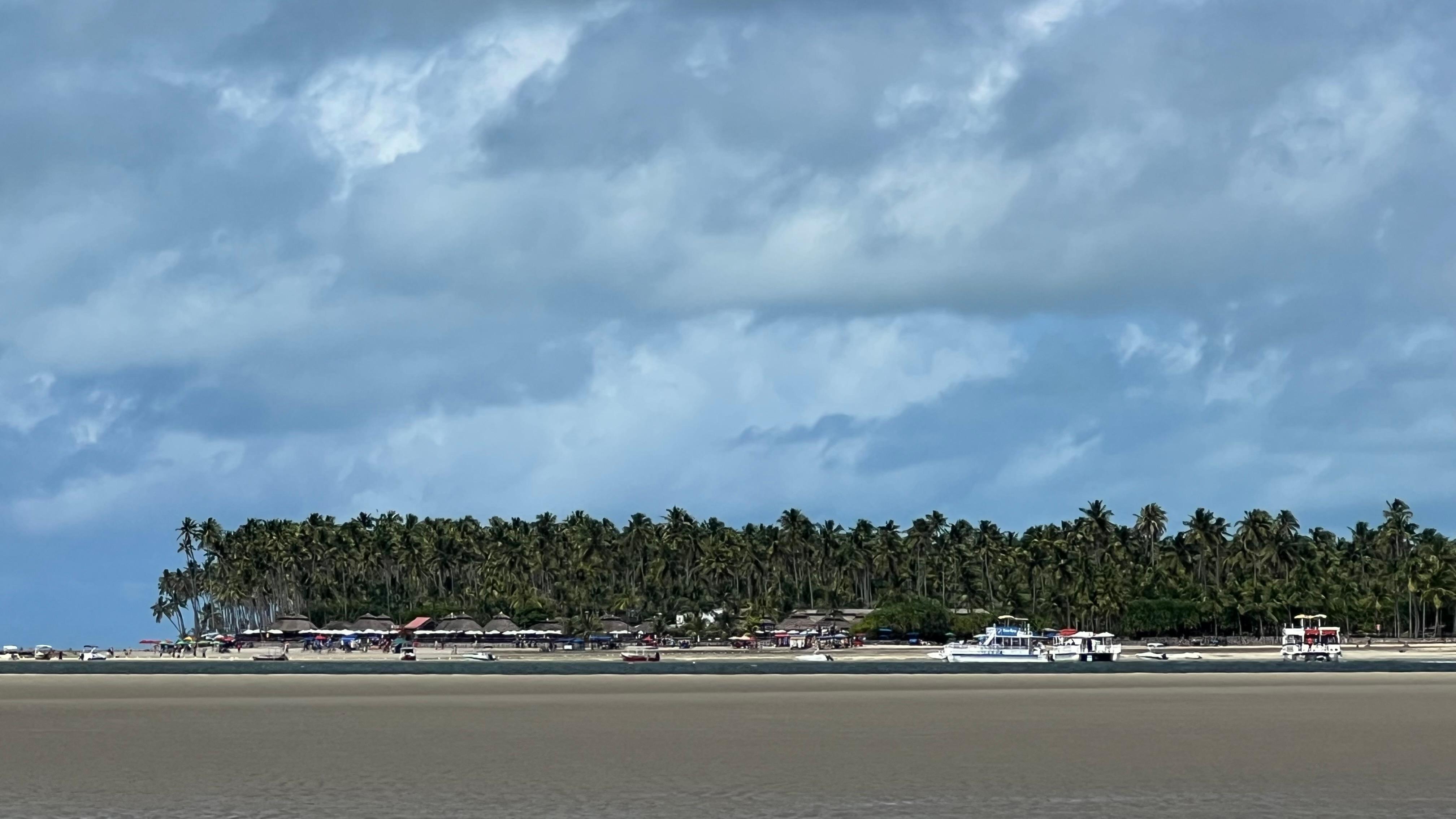 Vista da praia