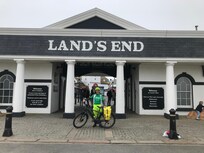 Entrance to the square at Land’s End.