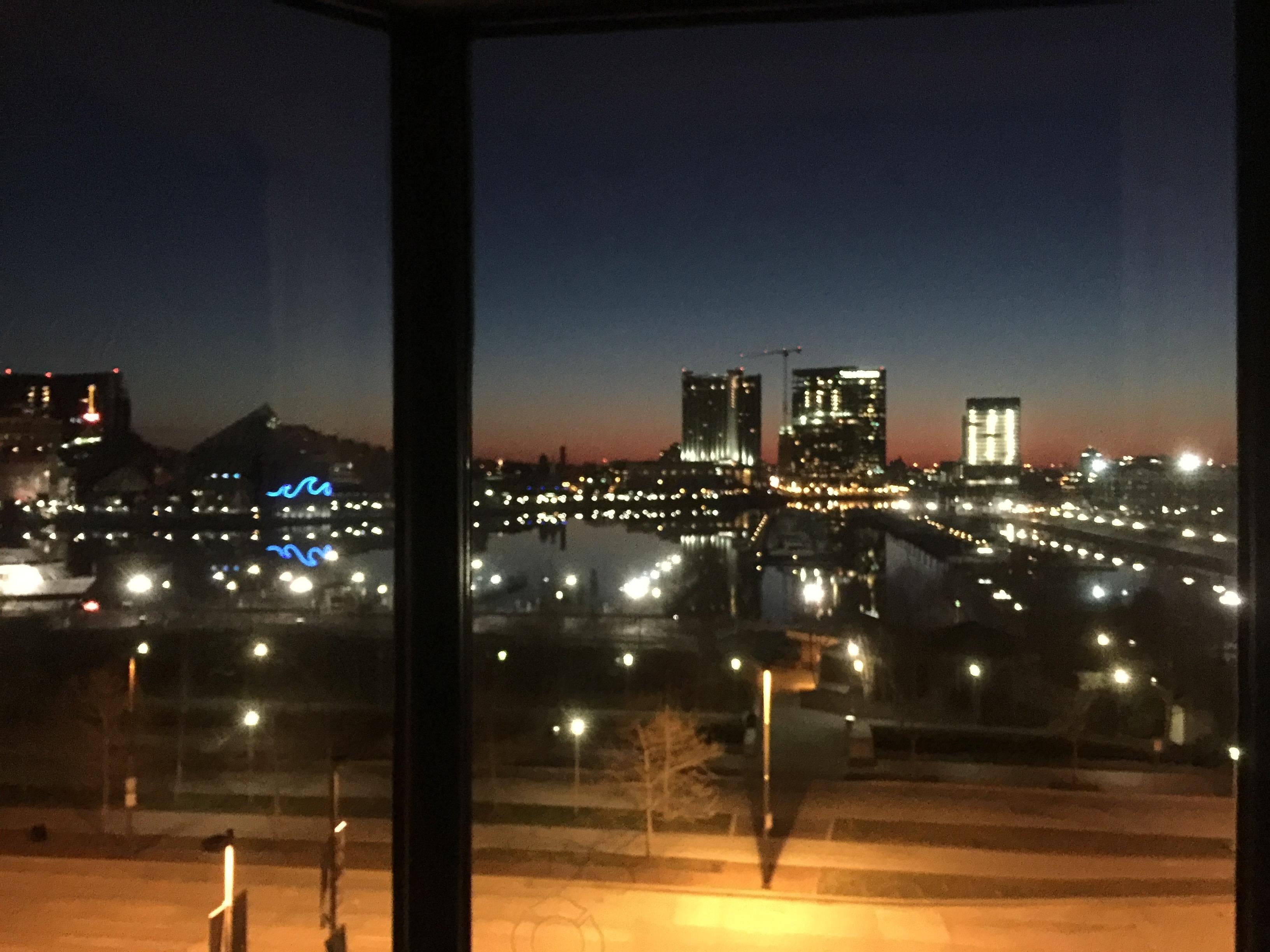 My view at night
