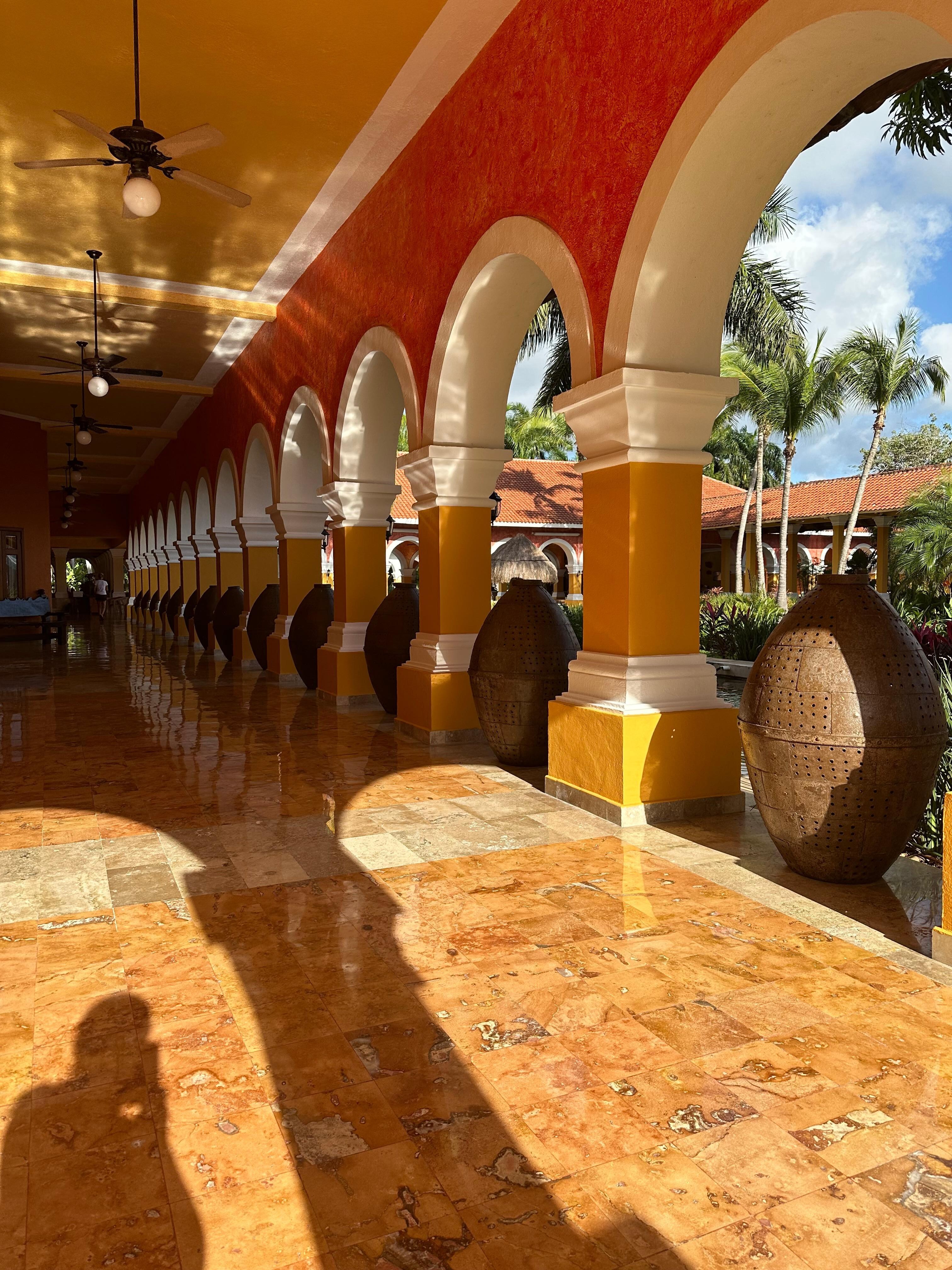 the lobby