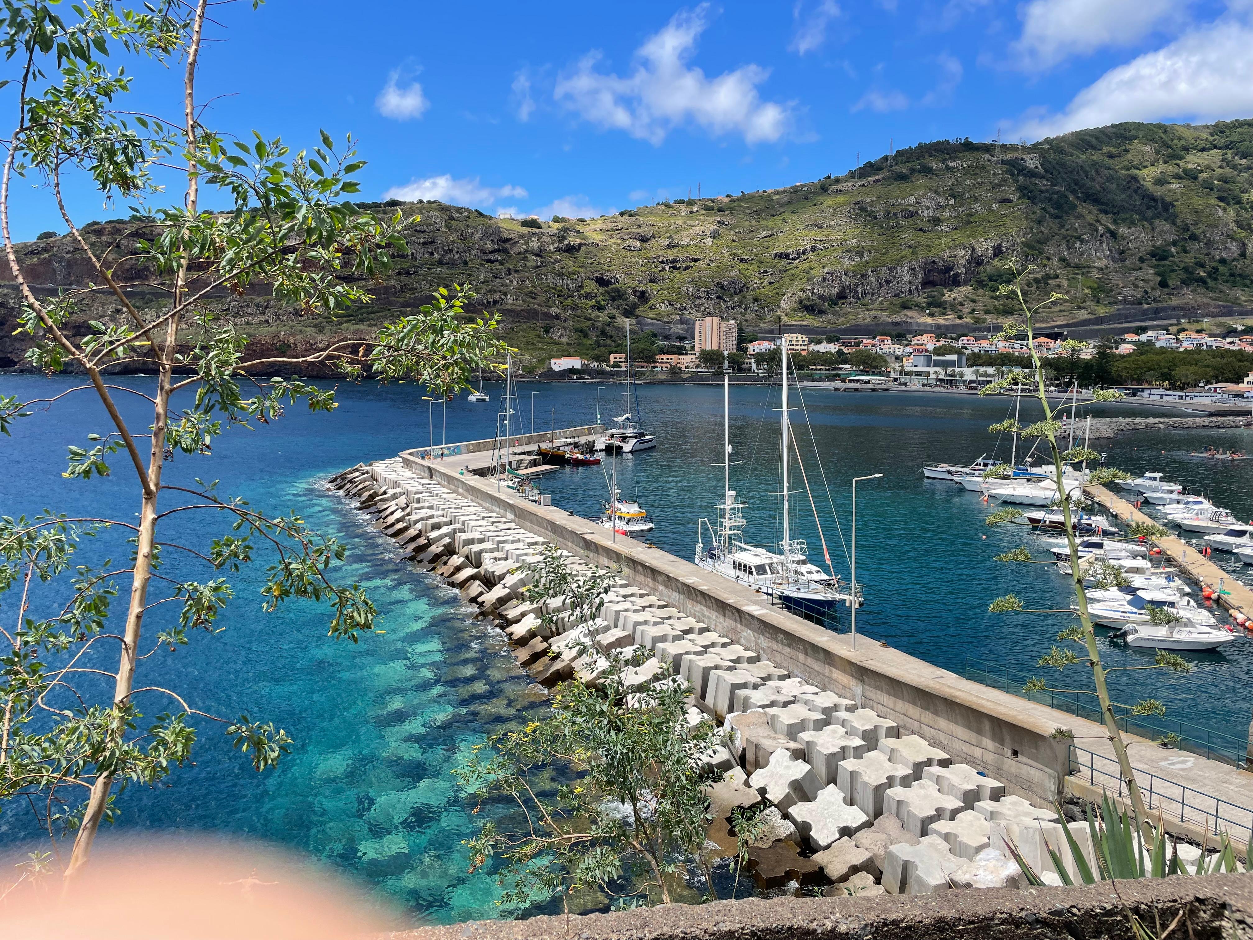 Harbour view from disused fort.