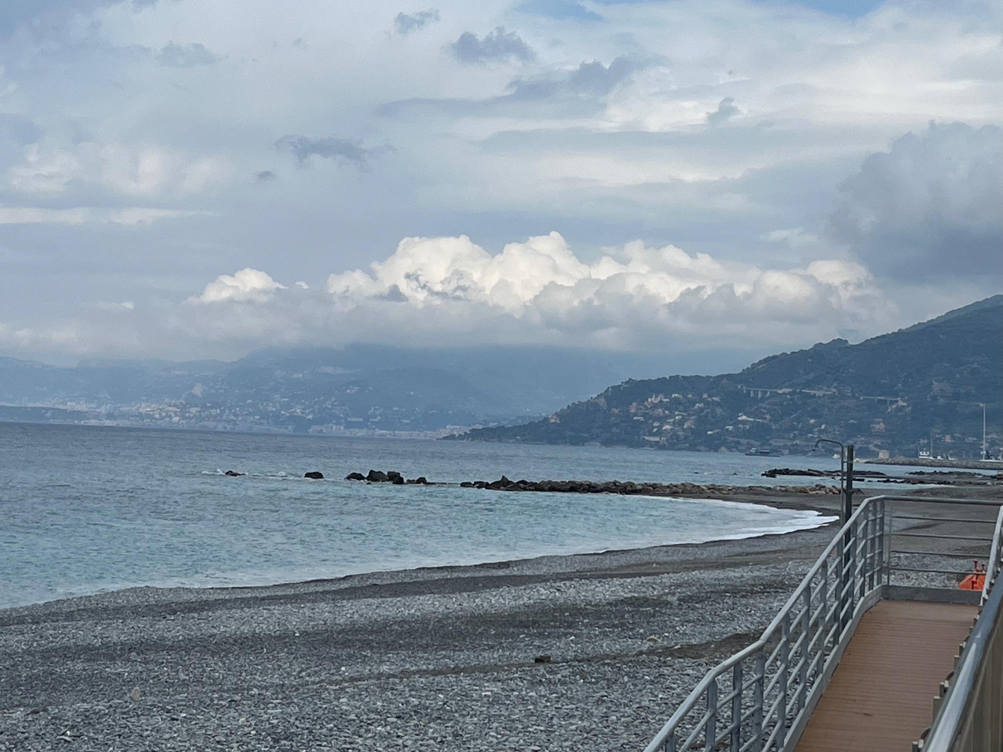 Beach area under cinstruction