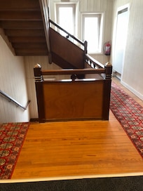 Old musty hallway