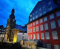 Monschau at night