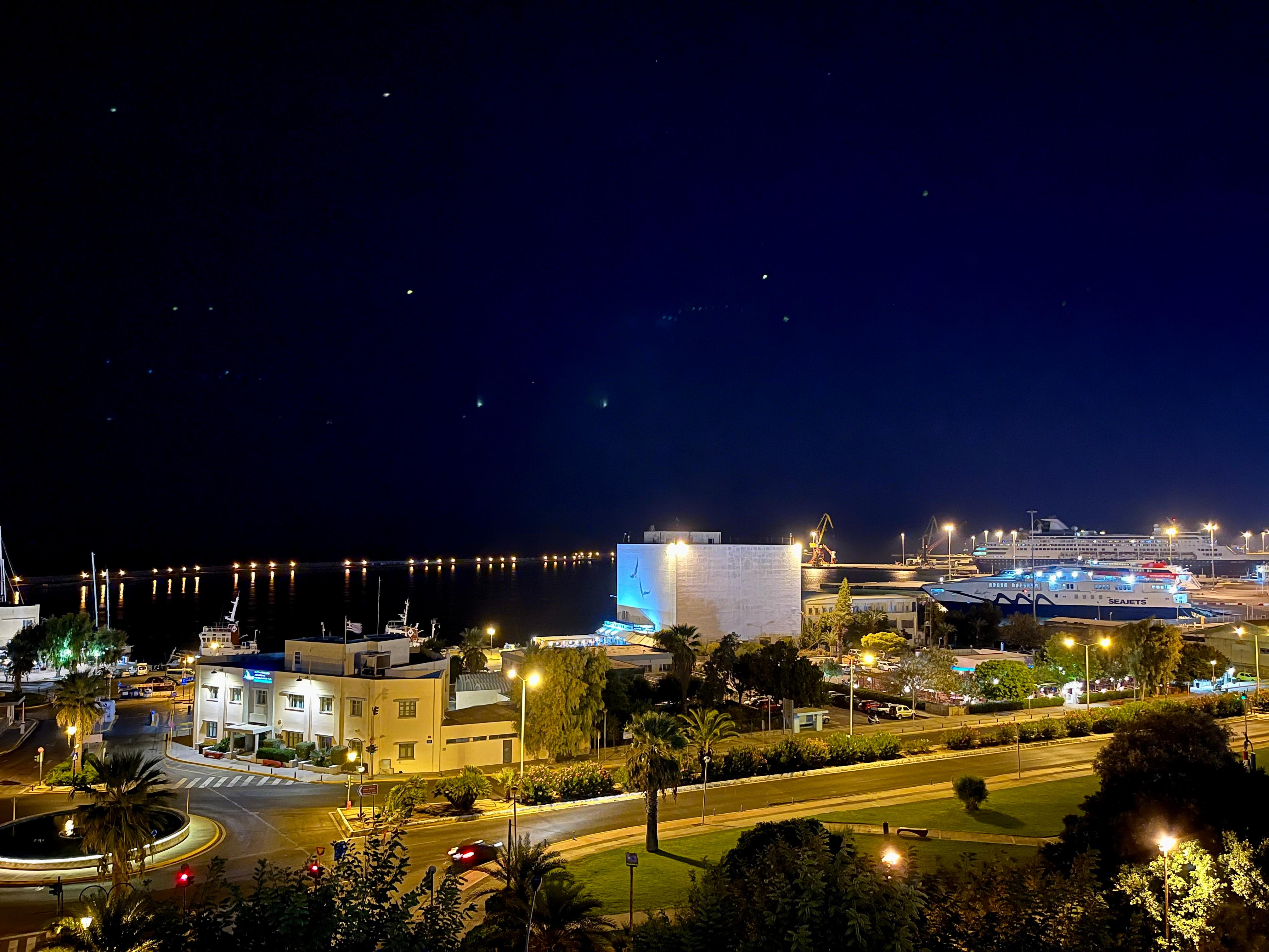 Ausblick auf den Hafen