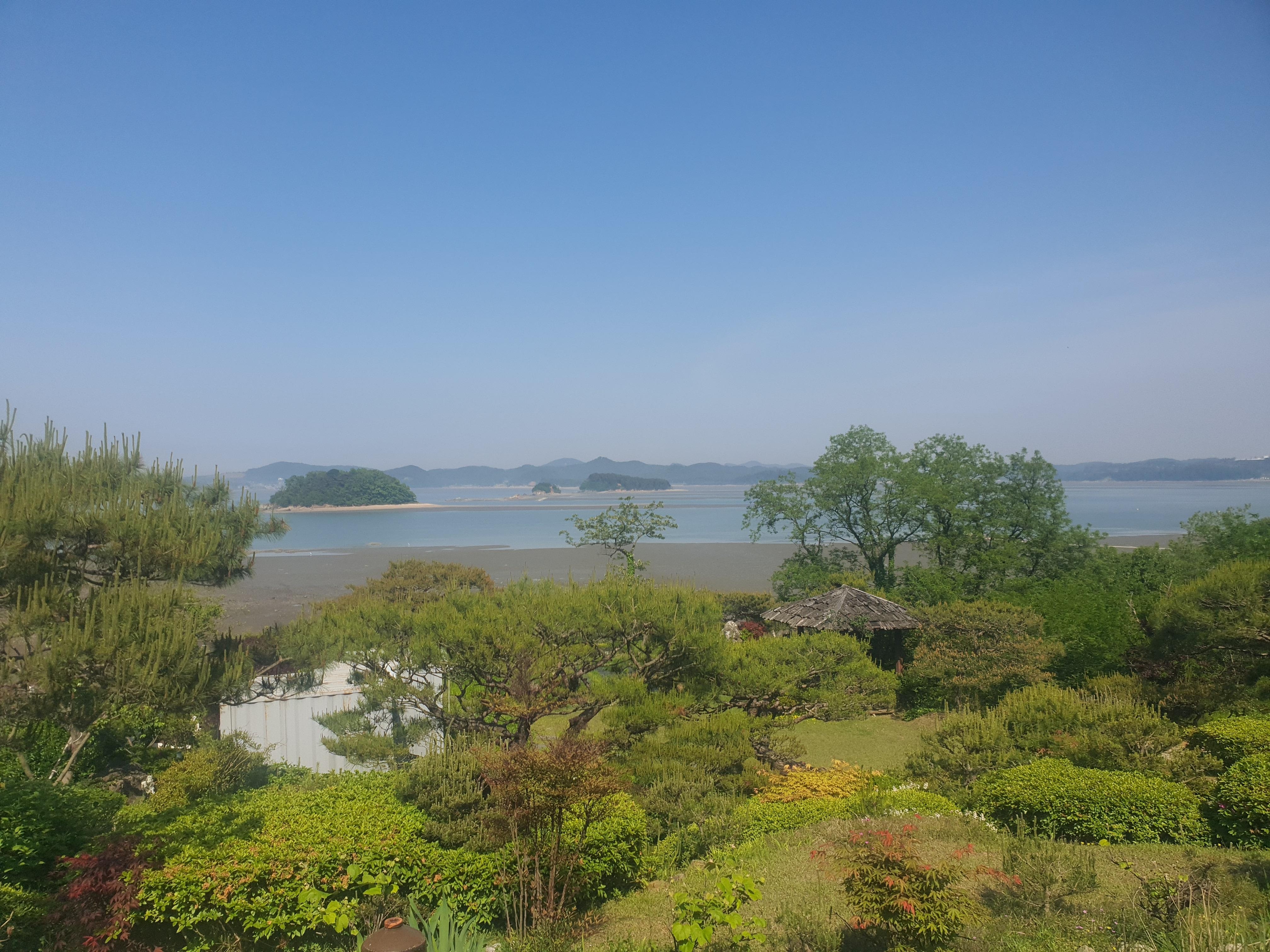 야외공원?(작은) 소규모 공원에서 찍은사진 주인아저씨가 직접 조성했다하네요