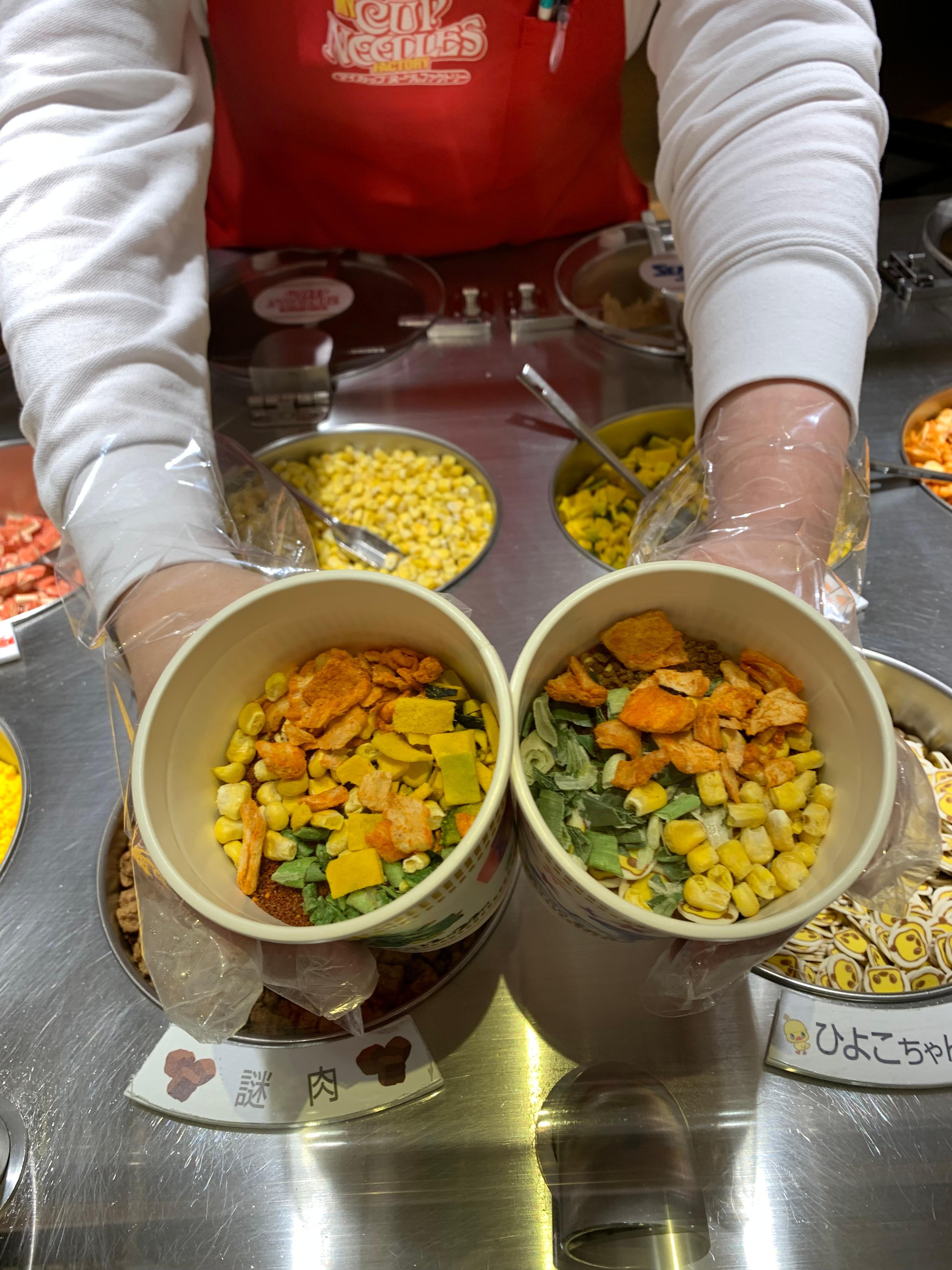 Cup noodle museum where you can make your own cup noodle