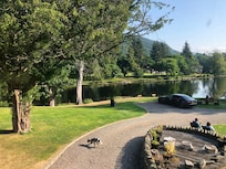 View from upstairs bedroom.