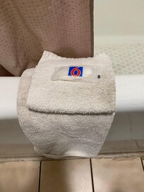 Clean towels on arrival lmao