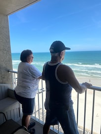 Taking in the view!