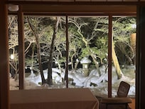 ちょうど雪が降った2日後でしたので、お部屋からの景色がとても美しかったです。