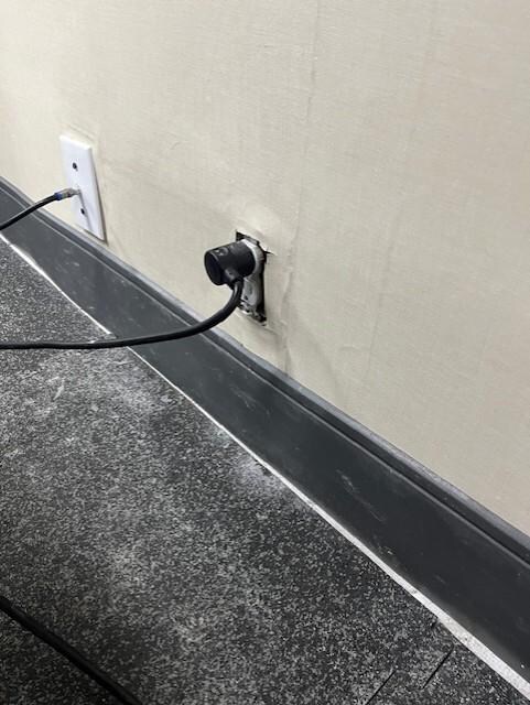 Safety hazard in the fitness center