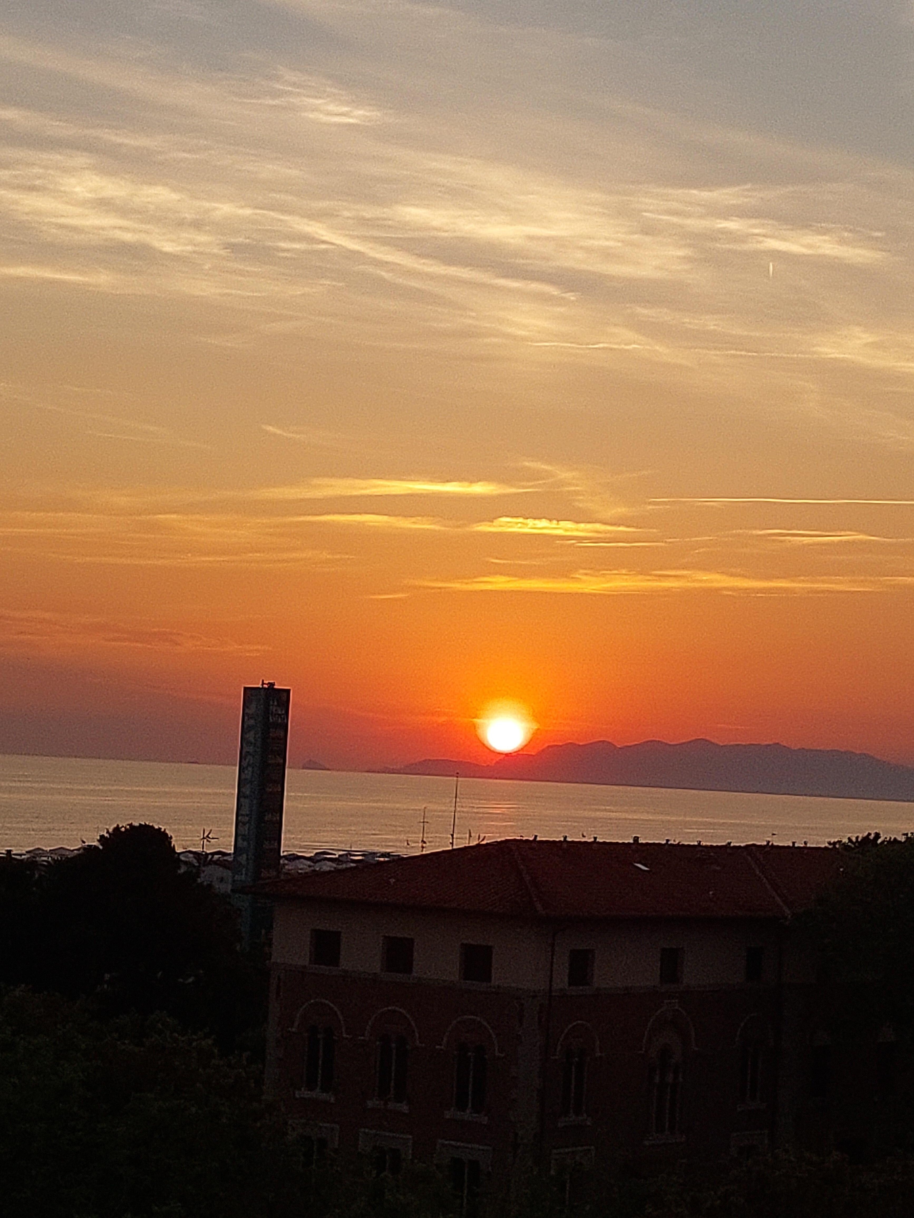 Sunset from the rooftop bar!