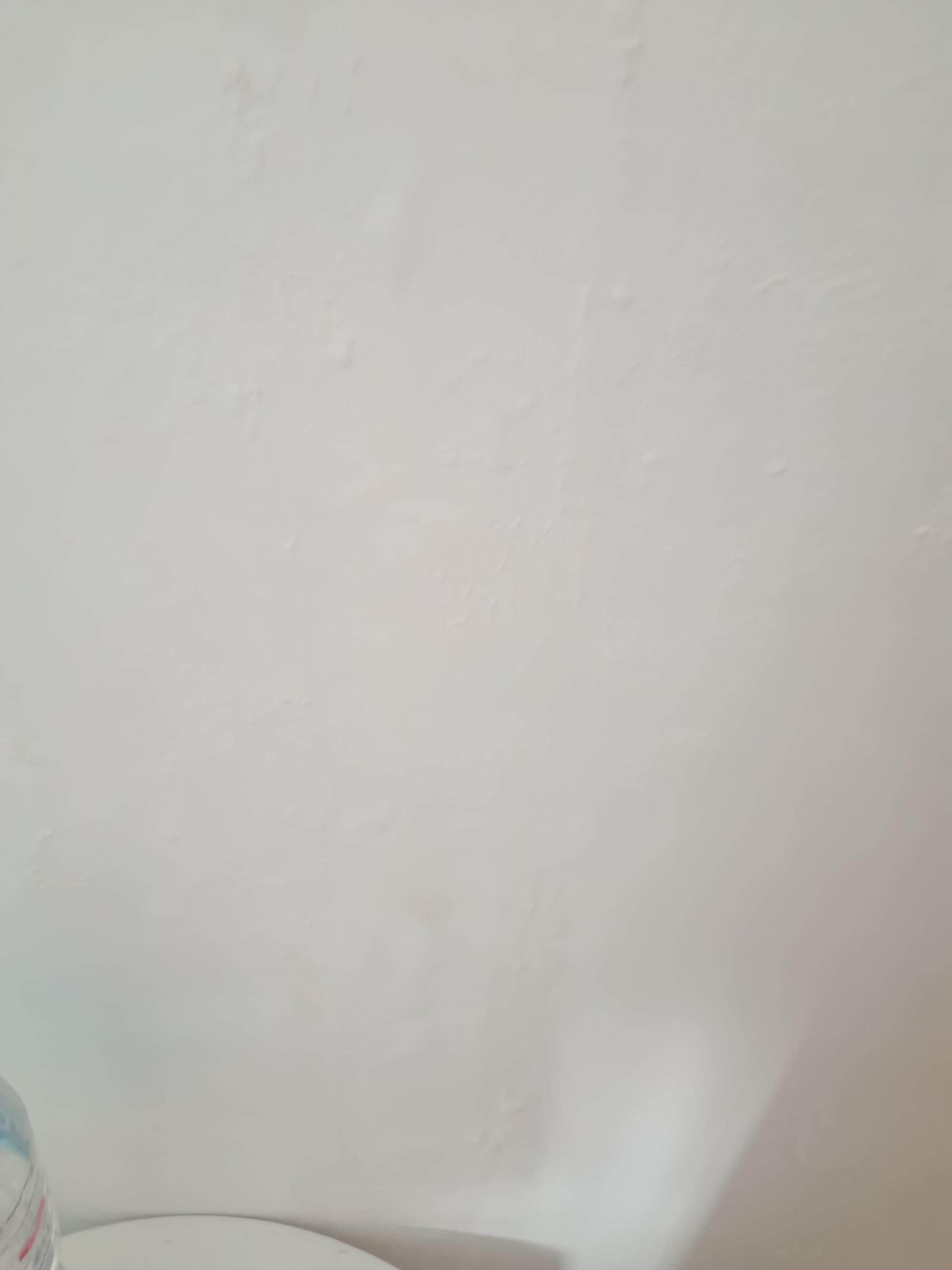 Look closely the wall fully damp because of the bathroom leak