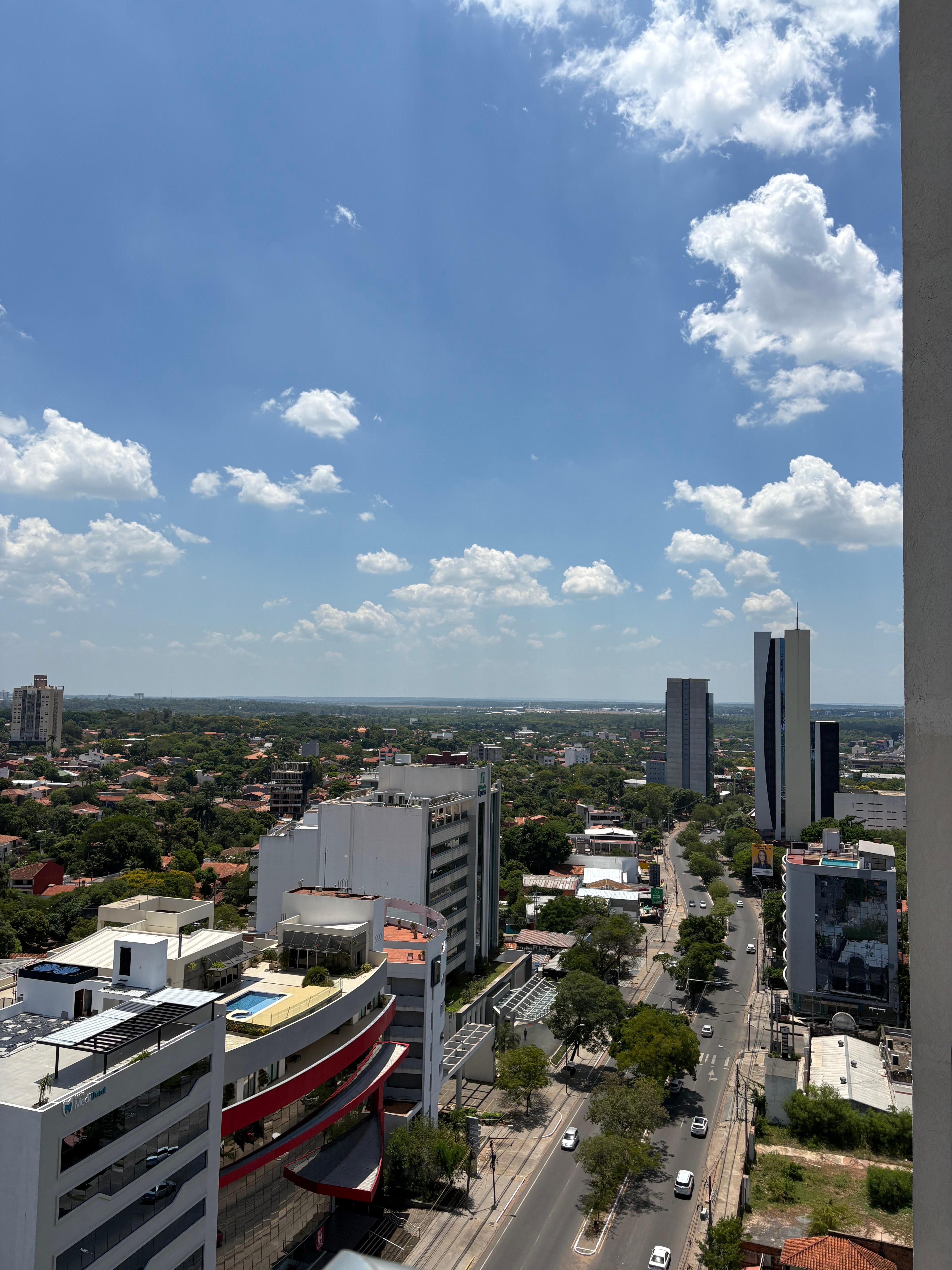 Vista da Piscina/rooftop