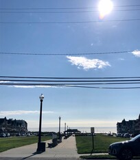 View from outside the Inn.