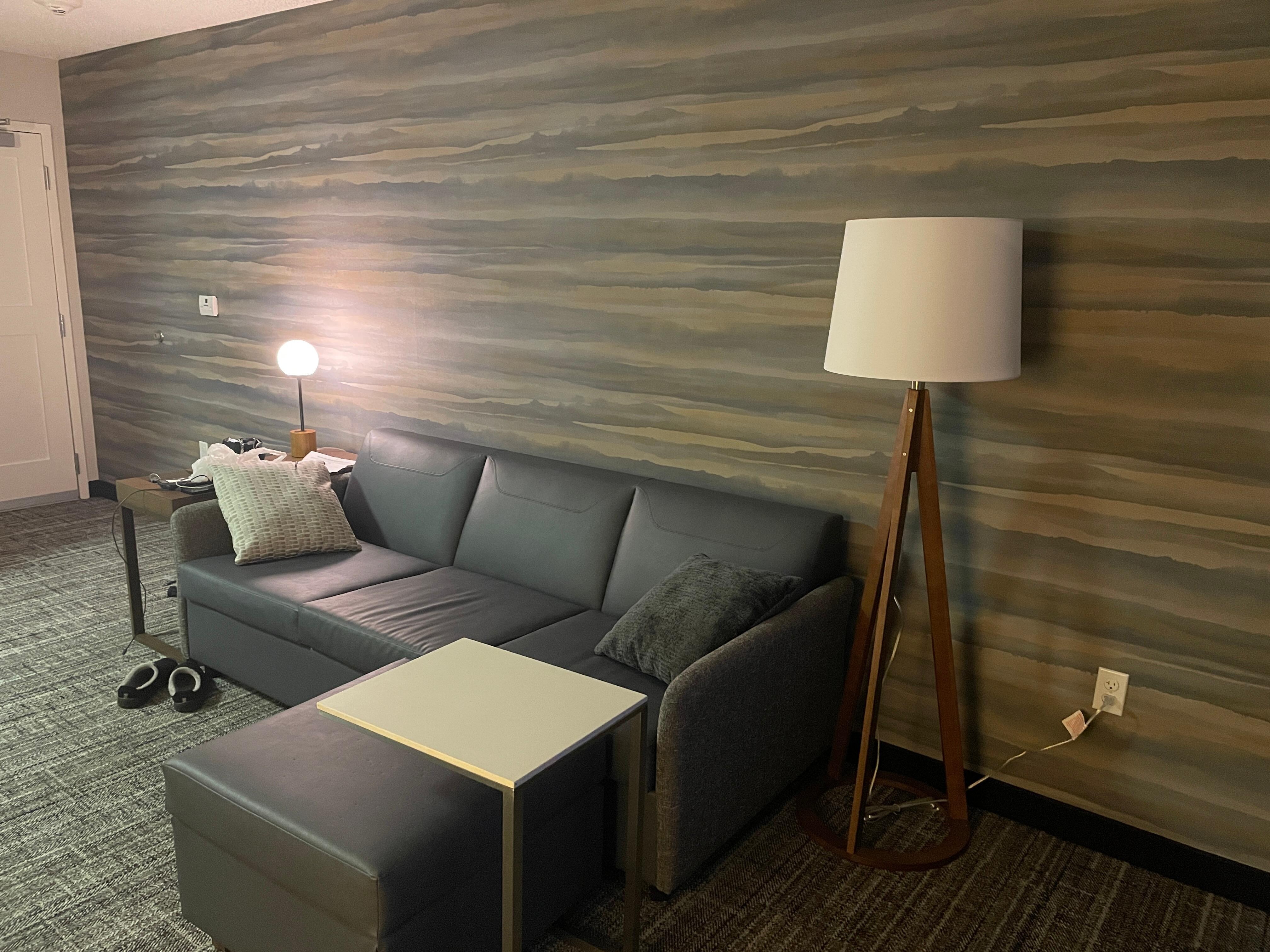Comfortable seating