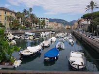 Rapallo vue du port