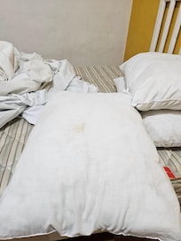 Another stained pillowcase