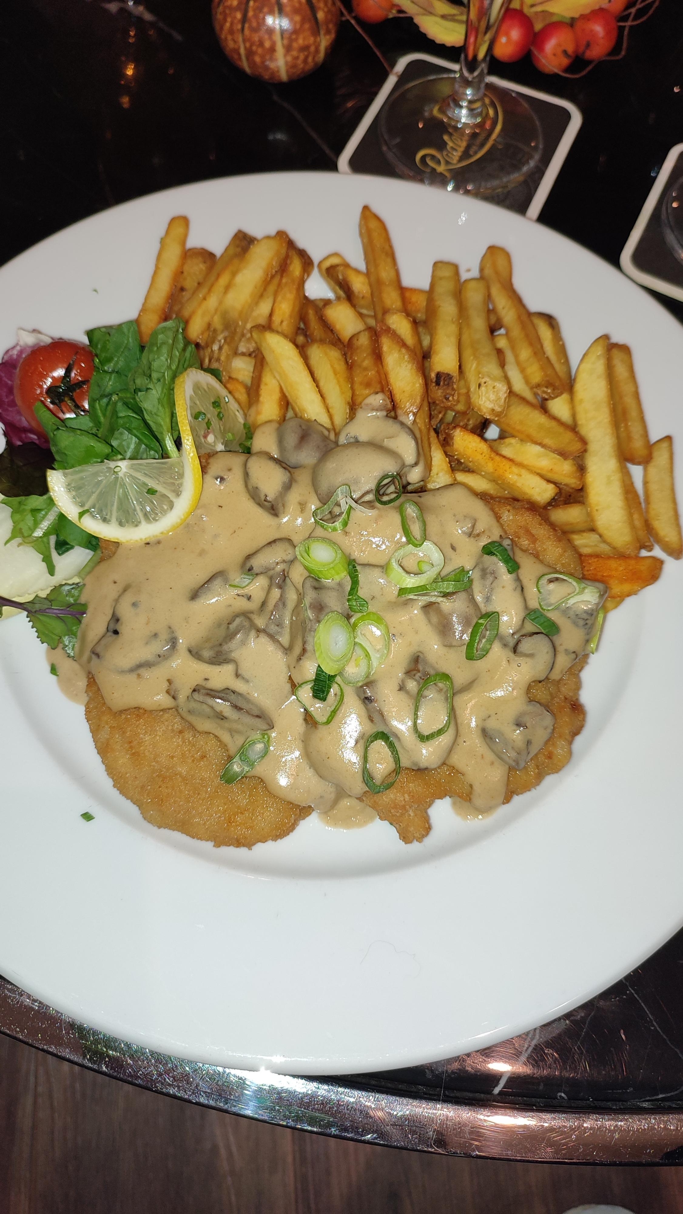 Supergod schnitzel! 