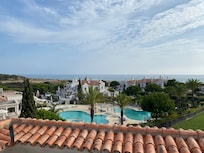 View from apartment terrace