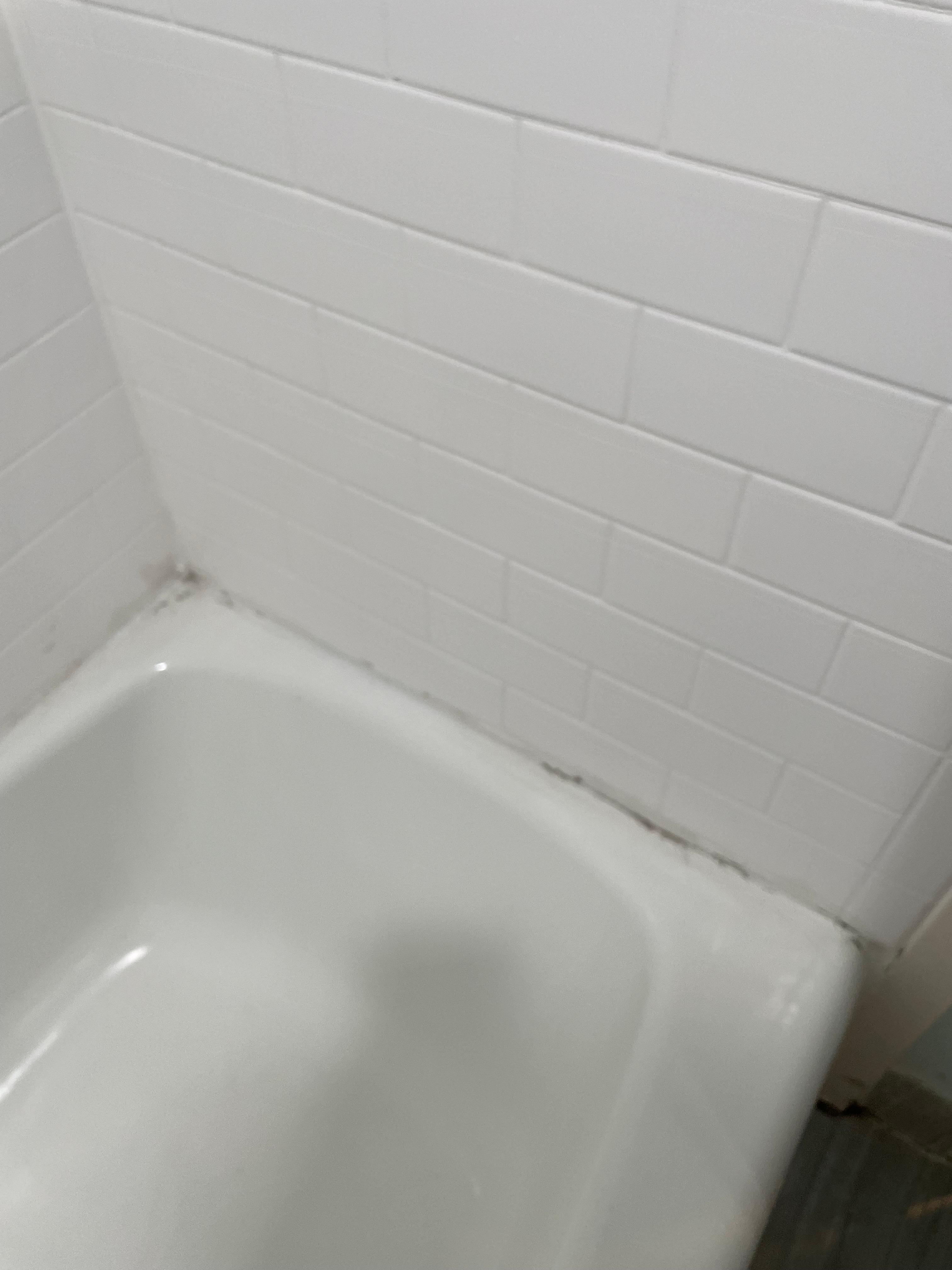 Old caulk