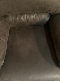 The urine in the cushion