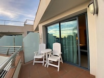 terraza de la habitación